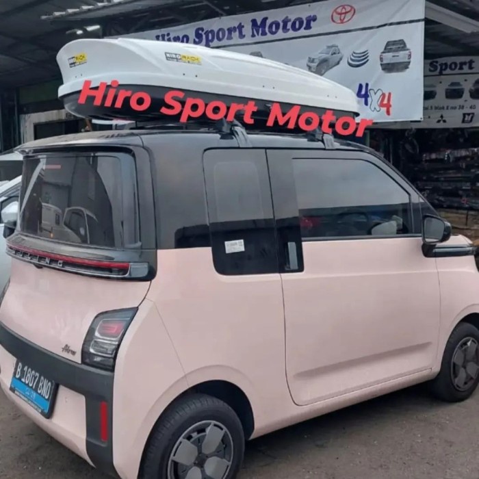 Siap Kirim Paket Roof Box Wuling Air Ev