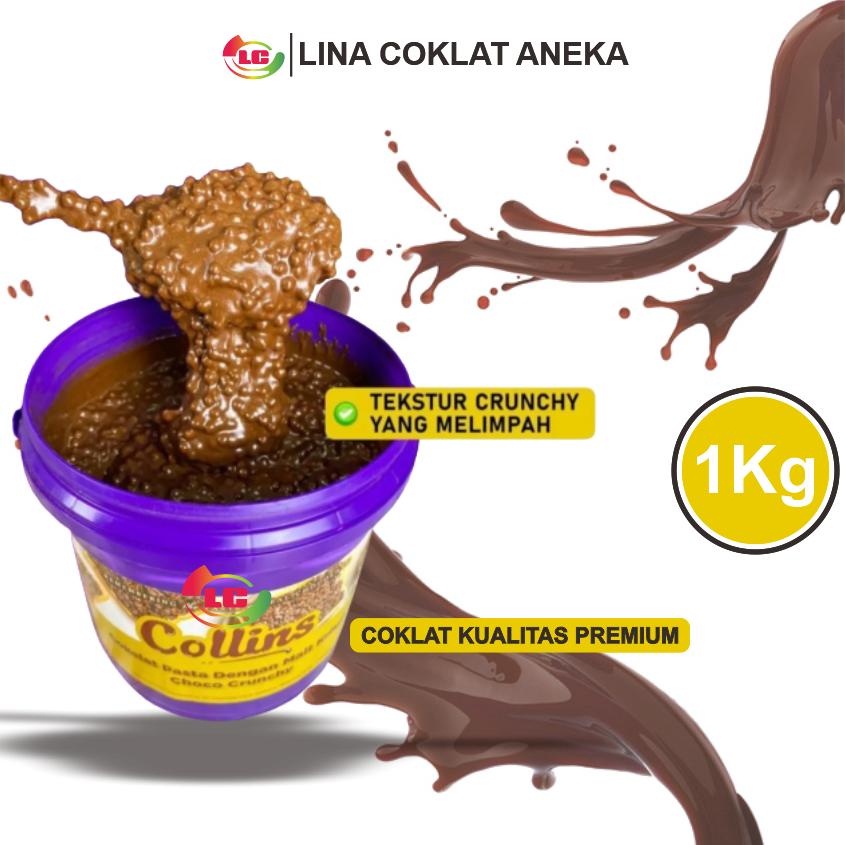 

Pasta Coklat Collins Choco Crunchy 1Kg