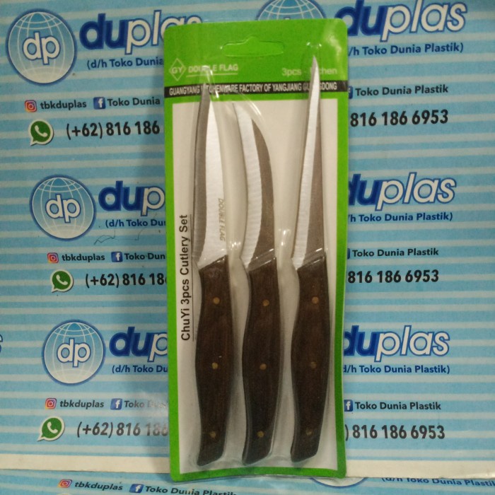 

PISAU UKIR BUAH / GARNISH DECORATING KNIFE CUTLERY SET DOUBLE FLAG