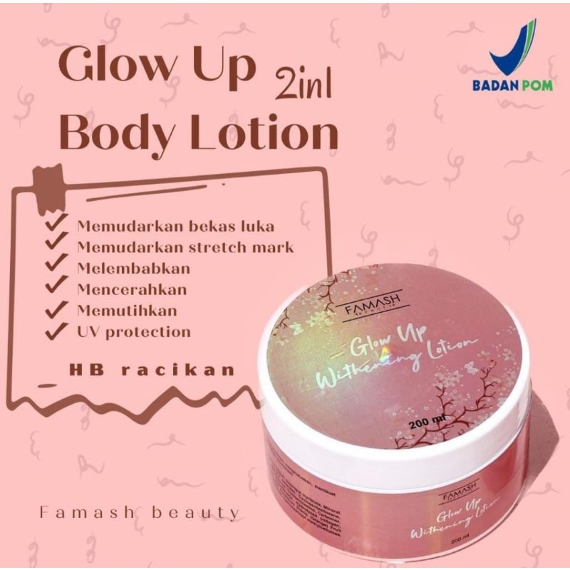 [PROMO] HB Lotion Glow Up Famash Beauty
