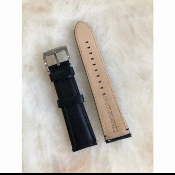 Tali jam tangan kulit Fossil Leather strap Fossil 22mm