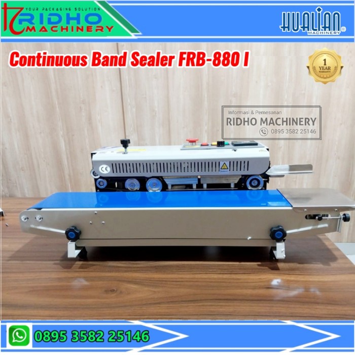 Ready Frb-880 Continuous Sealer Mesin Press Segel Plastik Frb-880 Frb-880Ii