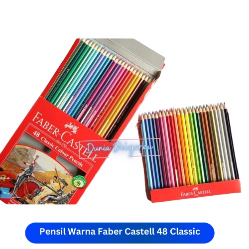 

Terlaris Pensil Warna Faber Castell 48 Classic Colour Pencils 48 Warna
