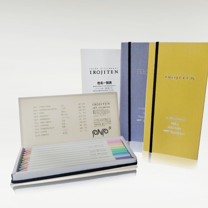 

Terlaris Tombow Irojiten Colored Pencil Premium Set 30 Pensil Warna - Seascape