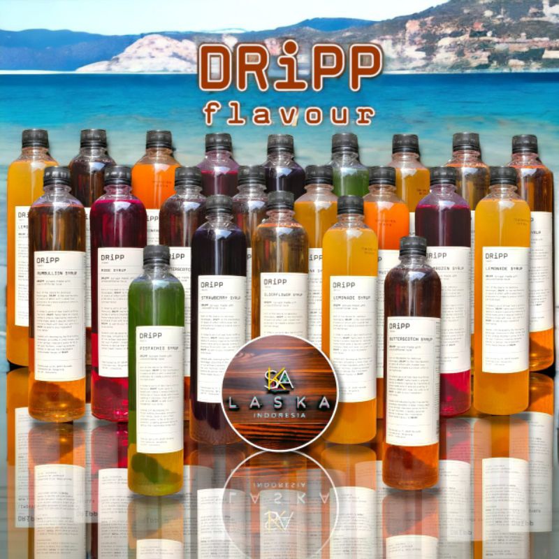 

Dripp - Syrup Dripp All Varian 760Ml - Sirup Dripp Semua Rasa - Lychee