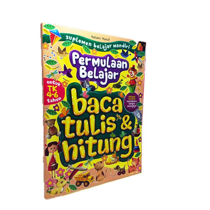 

BUKU CALISTUNG ANAK TK PAUD PERMULAAN BELAJAR BACA TULIS HITUNG