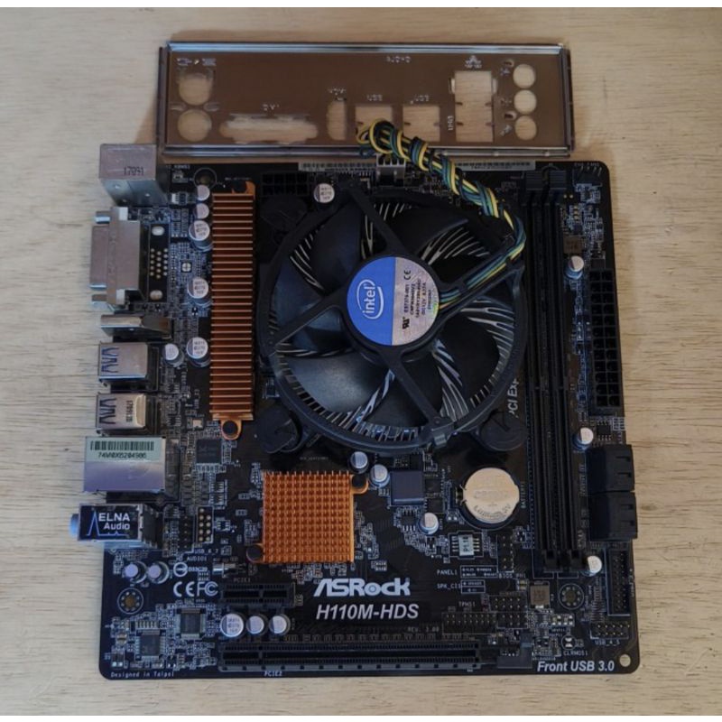 PAKET CORE i5 7400 3.0ghz DAN MOBO ASROCK H110 DDR4 DAN FAN