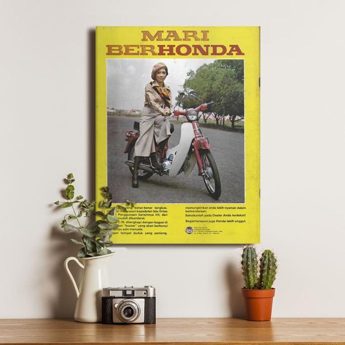 Termantab] Poster Iklan Jadul Lucu Jaman Dulu 10 - Dekorasi Hiasan Dinding Kayu