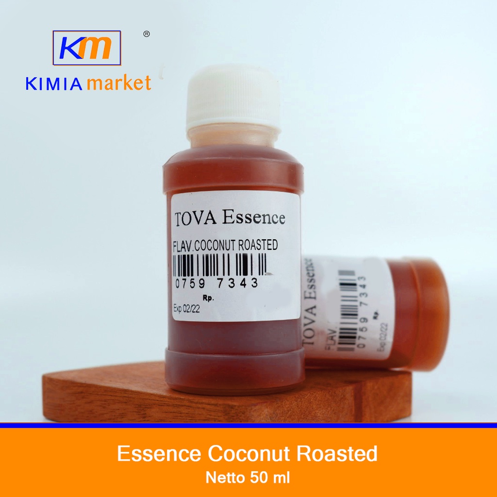

Essence Coconut Roasted 50Ml Makanan/Numan Flavor Tova Coconut Roasted/ Kelapa Bakar / Ambah Aroma