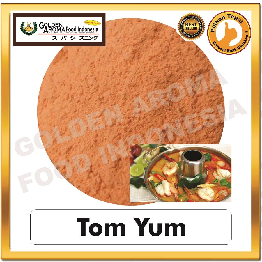 

Bumbu Tabur Rasa Tom Yum 1Kg, Jual Bubuk Tomyum Enak Aman Terbaik, Tom Yum Seasoning Powder