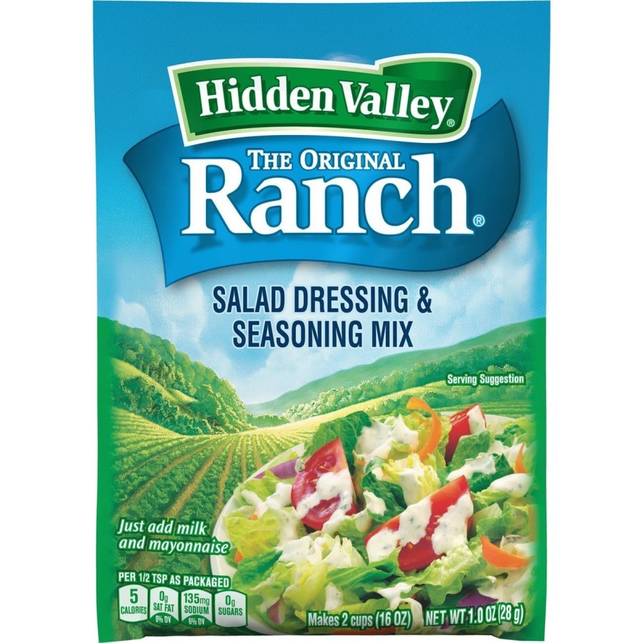 

Hidden Valley The Ranch Salad Dressing Seasoning X Usa Saus Bumbu Krim Asam Ranch Dipping Sauce