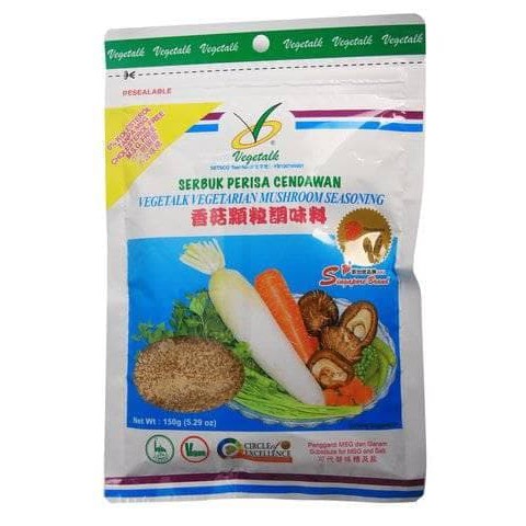 

Kaldu Jamur Vegetarian Mushroom Seasoning 150Gr Vegetalk