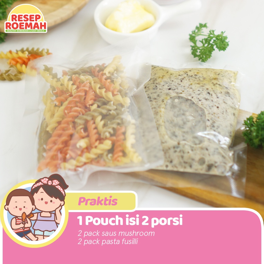 

Resep Roemah Smoked Beef Mushroom Fusilli / Toddler