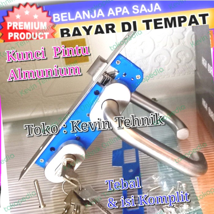 KUNCI PINTU ALUMUNIUM, KUNCI HANDLE ALUMUNIUM, KUNCI SET ALUMUNIUM