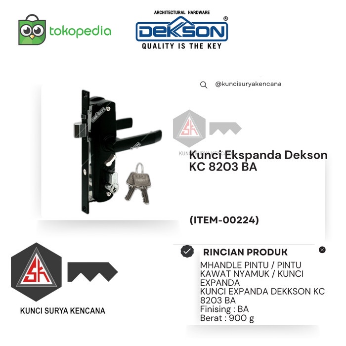 Latin- Kunci Ekspanda Dekson Kc 8203 Ba