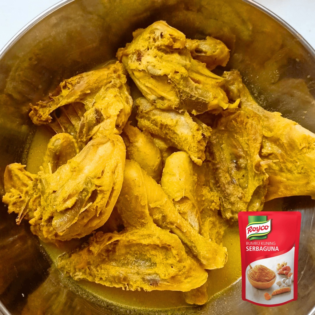 

Royco Bumbu Kuning Serbaguna 600G ( Bumbu Ungkep Kuning / Bumbu Masak Dasar Kuning )