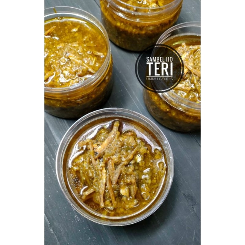 

Sambal Ijo Teri Pedas Frozen Food 250Gr
