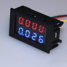 DELLAS voltmeter volt amper volt meter amper meter 4 bit 4 digit display