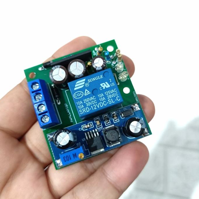 DELLAS modul delay timer 1-30 detik input 12-80V time delay relay