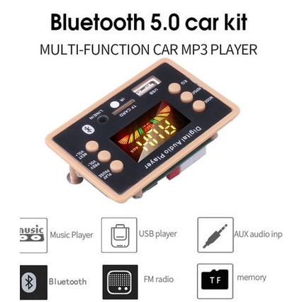 DELLAS mp3 player bluetooth 5.0 usb audio bluetooth modul mp3 digital