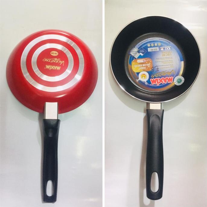 FryPan Maxim : Teflon anti lengket maxim valentino ukuran 20cm