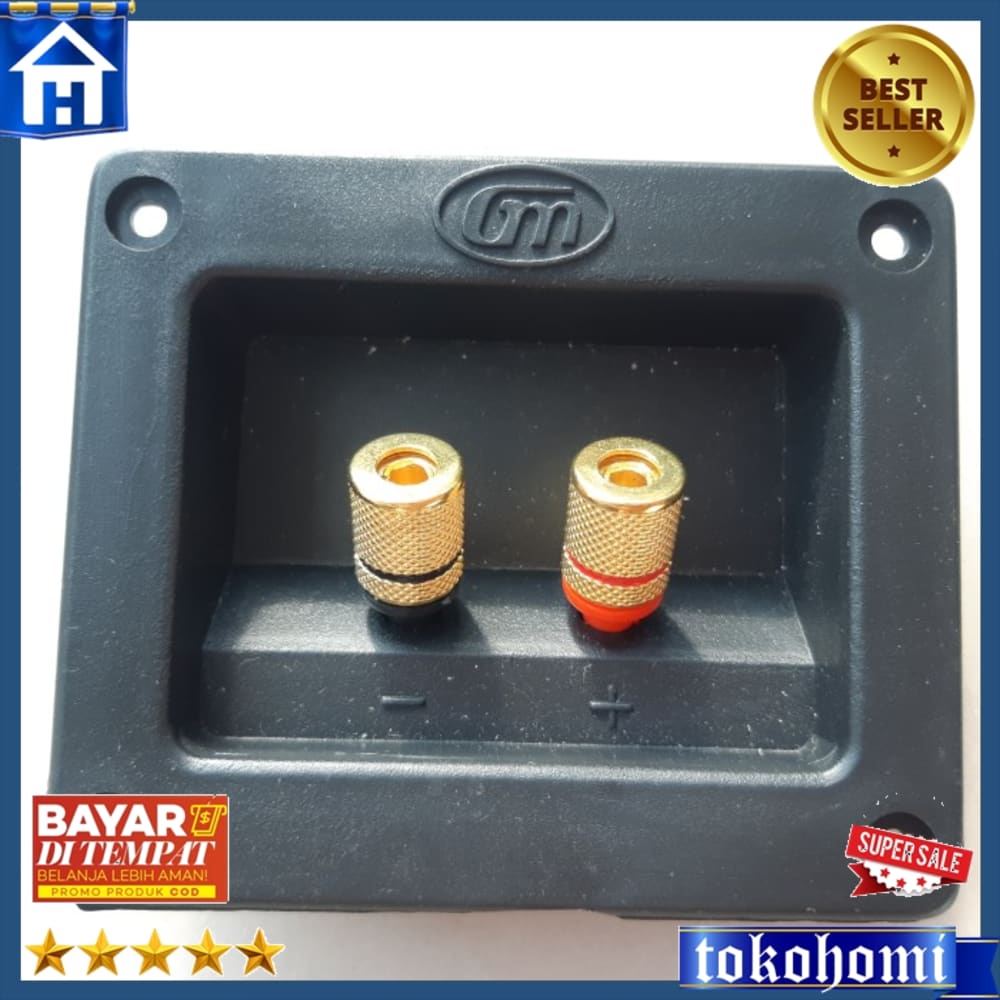 Terminal Speaker Segi Gold Terminal Speaker Spiker Speker Kotak Segi