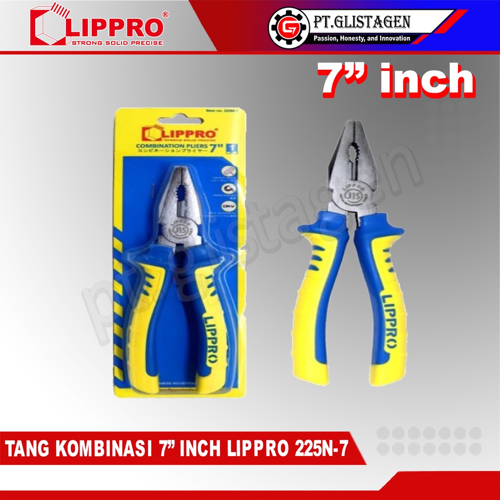 LIPPRO Tang Kombinasi 7" inch Combination Wrench 225N-7 ORIGINAL