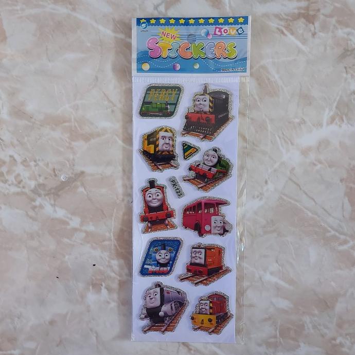 

\\\\\] mainan edukasi anak sticker stiker hologram thomas and friend kereta