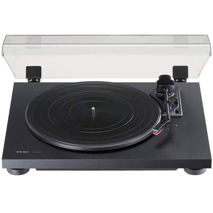 Teac Tn-180Bt-B 3-Speed Analog Turntable With Phono Eq And Bluetooth