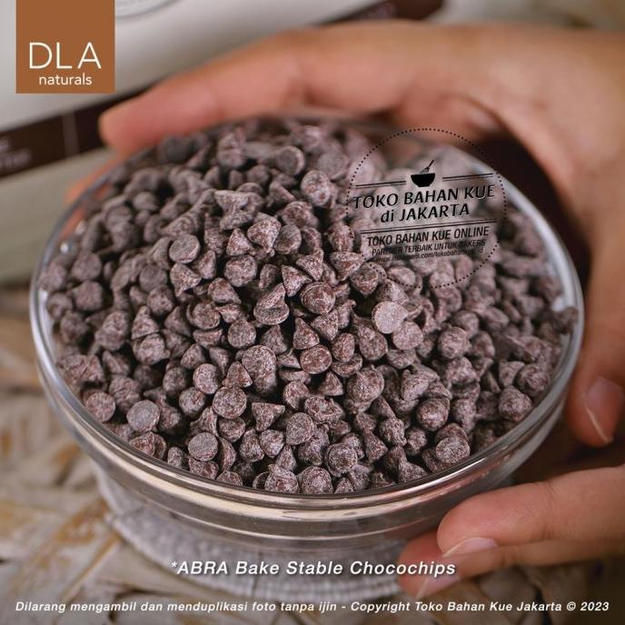 

DLA Naturals Coklat Bake Stable ABRA 500gr Choco Chip Couverture