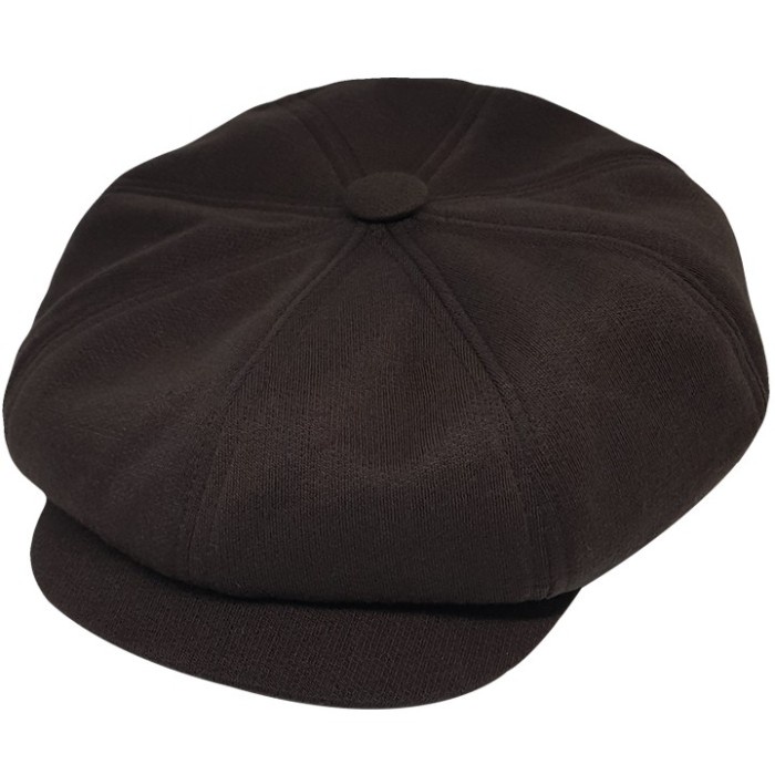 Topi Topi thomas slebew shelby Peaky Blinders vintage retro apolo copet new - Coklat tua(B6M1) BEST 