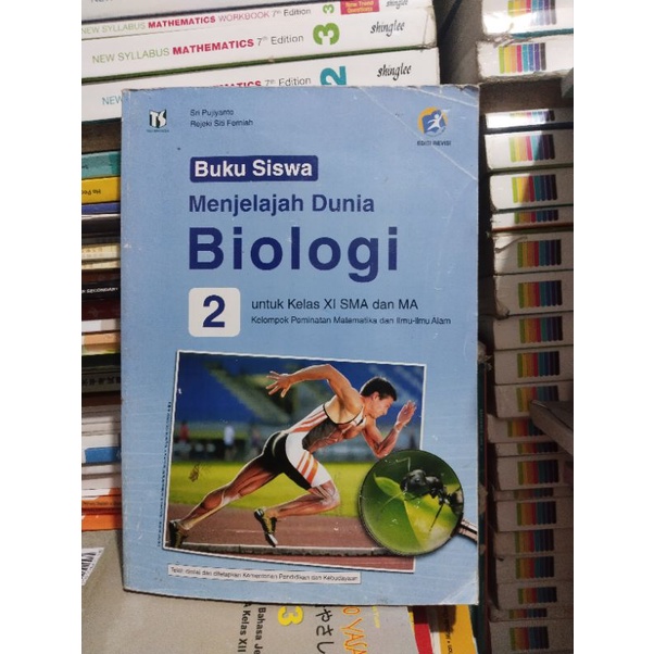BUKU BIOLOGI/BUKU SISWA BIOLOGI KELAS 11/XI/2 SMA/MA TIGA SERANGKAI