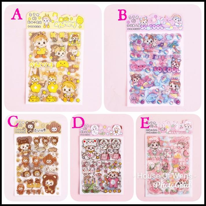 

HOT DEAL STICKER CUTE DECO STICKER - STIKER ANAK LUCU SET