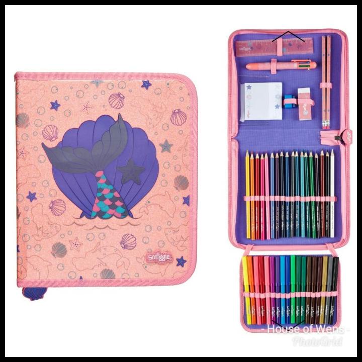 

HOT DEAL SMIGGLE ZIP IT FASHION KIT - TEMPAT PENSIL SET SMIGGLE