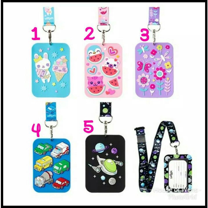 

DISKON SMIGGLE SUNNY BUSS PASS LANYARD - GANTUNGAN NAME TAG SMIGGLE !!