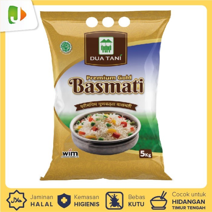 BERAS BASMATI DUA TANI PREMIUM GOLD 5KG