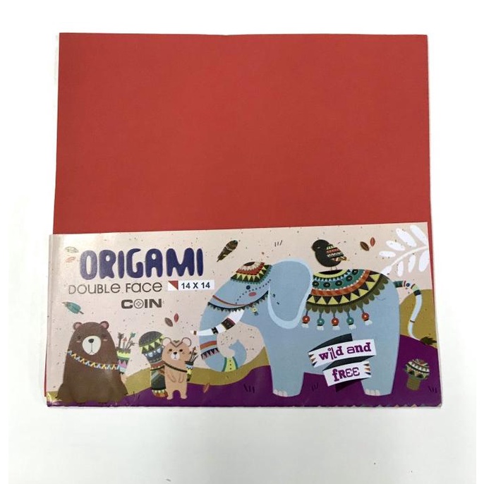 

=+=+=+] kertas origami dua sisi 14x14