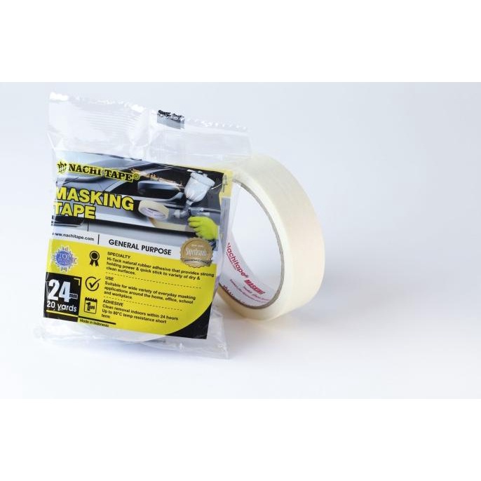 

monggo] Isolasi kertas/masking tape 24 mm