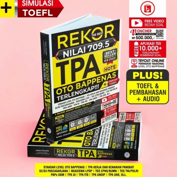 

NEW BUKU BEST REKOR NILAI 709,5 TPA VERSI OTOBAPERNAS - ARISTO CHANDRA