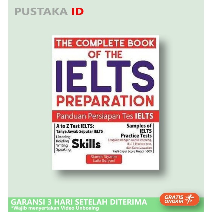 

NEW Buku The Complete Book Of The IELTS Preparation