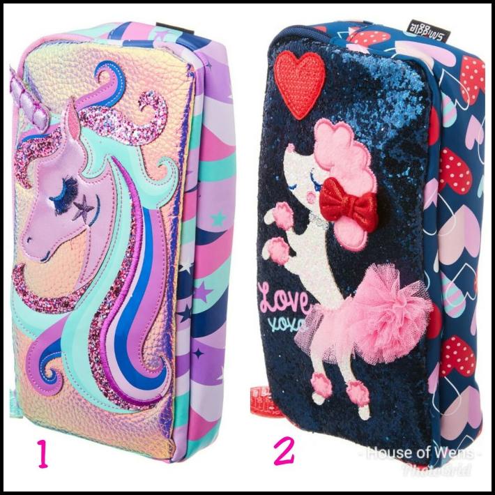 

GRATIS ONGKIR SMIGGLE FAVE CHARACTER TWO POCKET PENCIL CASE - TEMPAT PENSIL UNICORN !!!