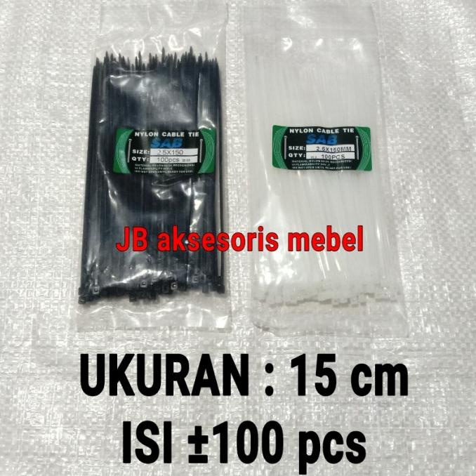 

%$%$%$%$] KABEL TIE TIES 15cm.. 100pcs