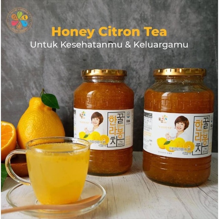 

KKOH SHAEM HONEY CITRON TEA 1 KG - MADU TEH MADE IN KOREA HALAL IMPORT