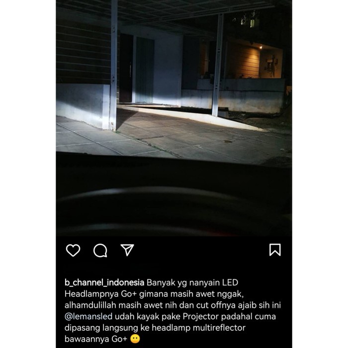 Cod - Headlamp Led Brio Rs Mobilio Rs - Headlight Head Lamp Hir2 Hid Kode 031