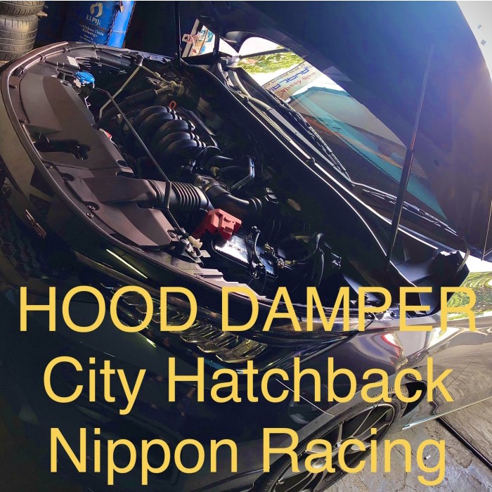 Hood Damper Honda City Hatchback 2021+ merk Nippon Racing shock kap best