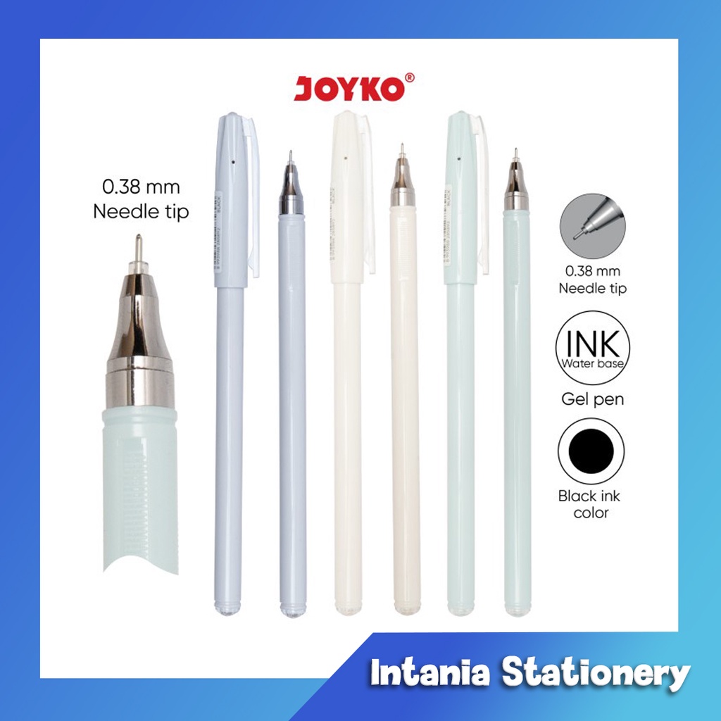 

Pulpen Gel Joyko 0,38 mm, Pena Gel Joyko Sofuto