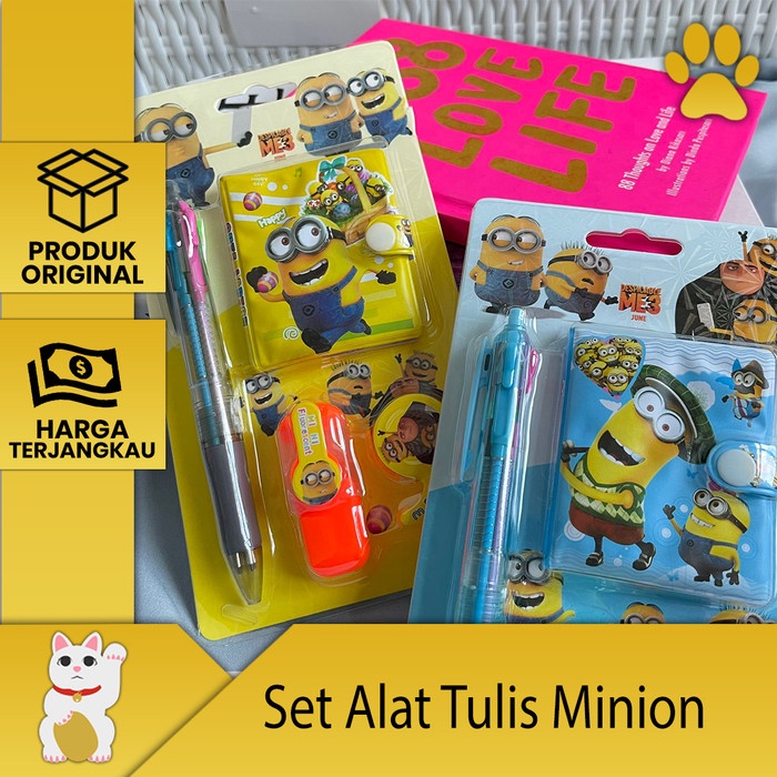 

Paket alat tulis minion alat tulis kantor 1 minion alat tulis lucu