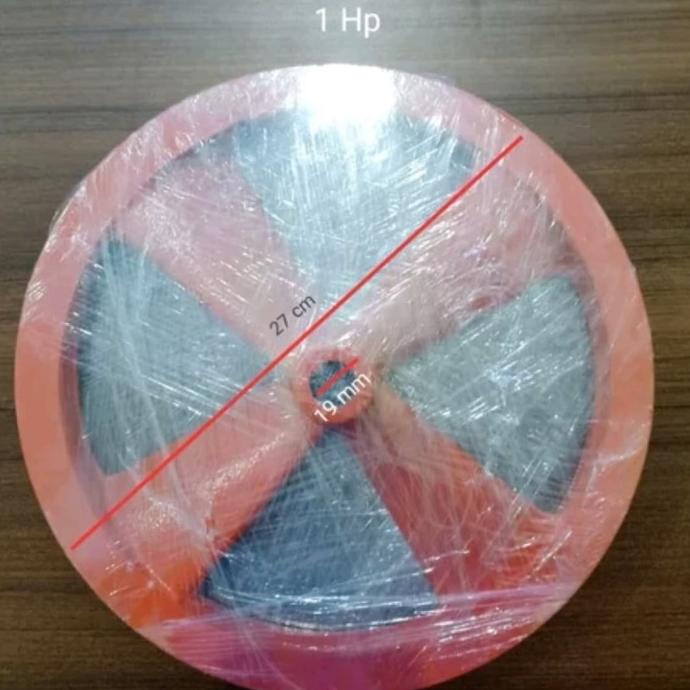 Pulley Bare Flywheel Casting Kompresor 1 Hp Shark Supershape