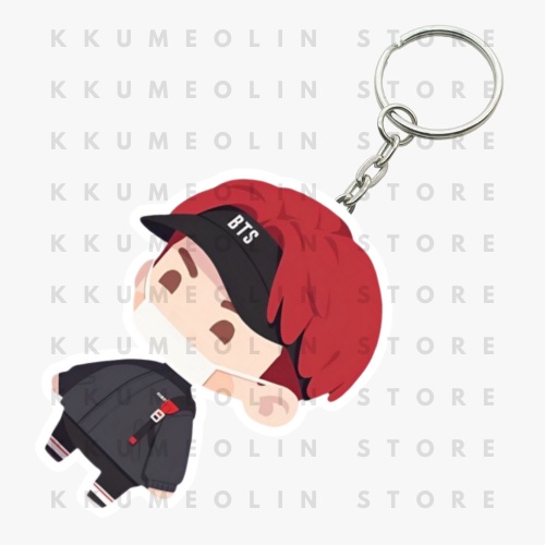 KSA - BTS In The Seom Jhope Hope Book Bag Keyring | BTS In The Seom Jhope Hope Book Bag Keychain
