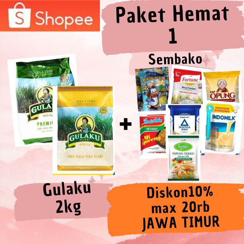 

PAKET HEMAT 1 GULA 2KG+ SEMBAKO